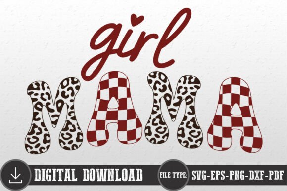Girl Mama Mom SVG: Graphics for Crafts