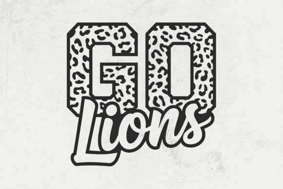 Go Lions Leopard Svg: Bold Graphics for Crafts