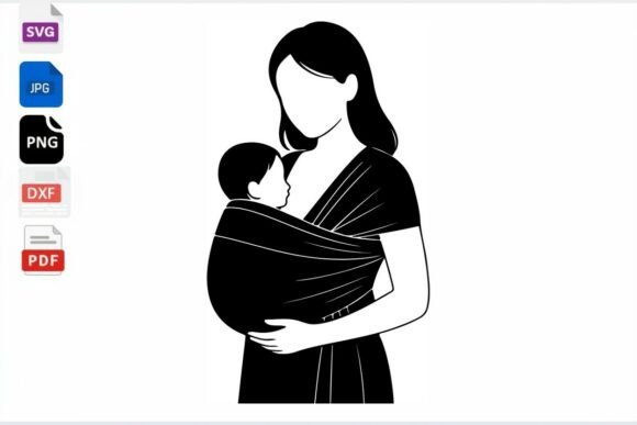 Mom and Baby Sling SVG: Crafts & Graphics Review