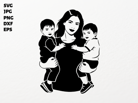 Mom with Twin Boys SVG: Crafts & Graphics Review