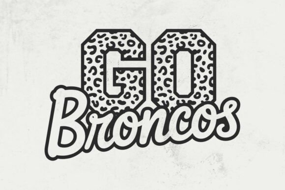 Reviewing Go Broncos Leopard and Football SVGs for Stitching