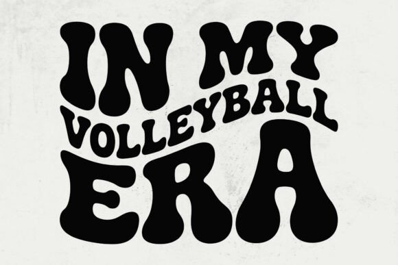 Volleyball Era Graphics for Crafts & Branding
